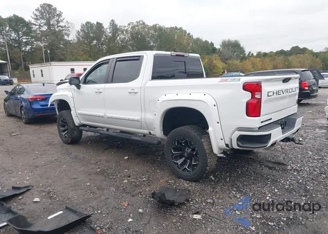 2020 Chevrolet Silverado 1500 Rst from USA, damaged, VIN 3GCUYEED7LG304493